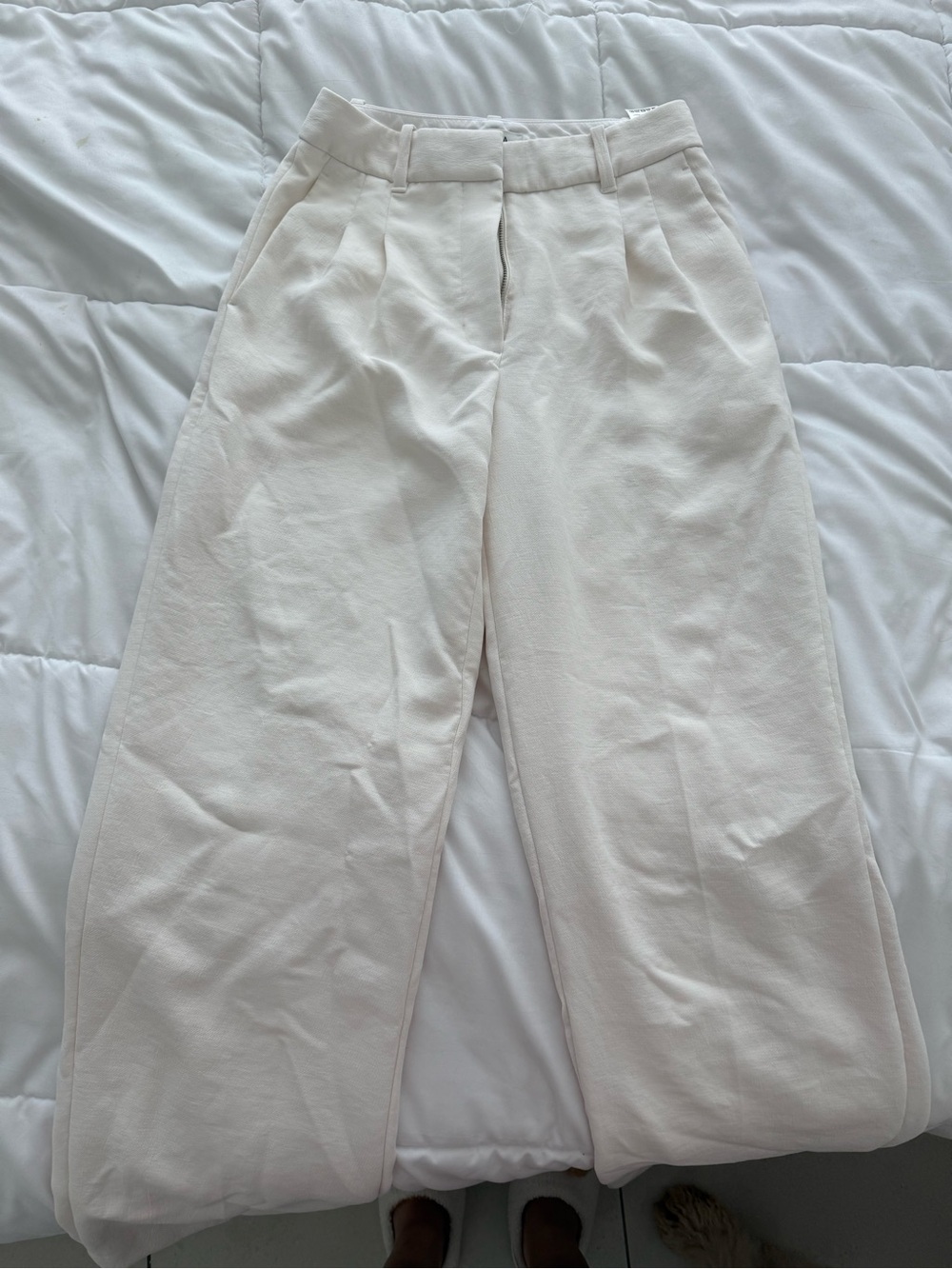 Aritzia The Effortless Pant in White